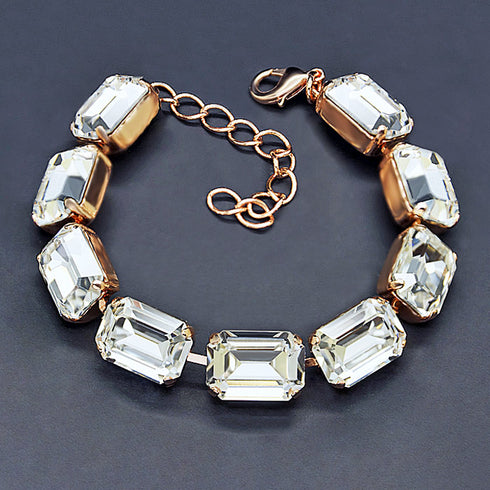 Браслет "Blāzma" с кристаллами Swarovski™